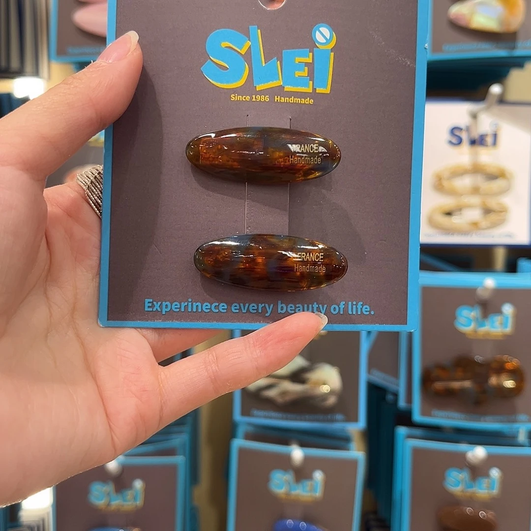 铁合金布艺琥珀色鸭夹
