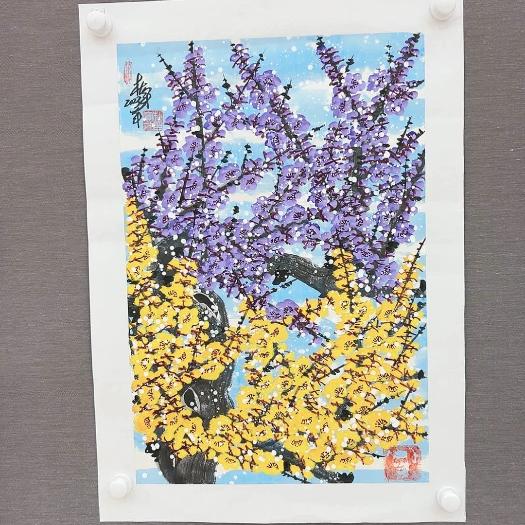 国画杜宝才展览原作