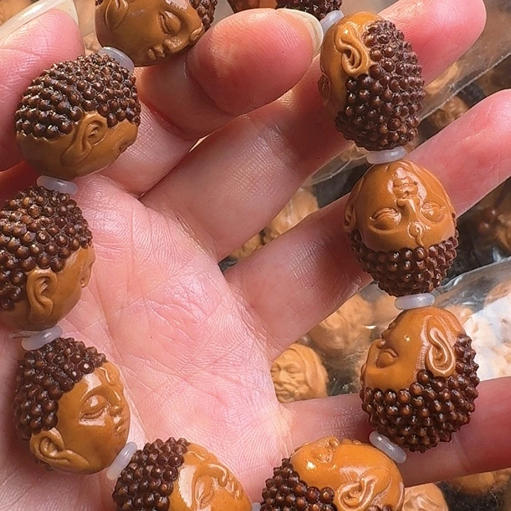 橄榄核吊坠橄榄佛头