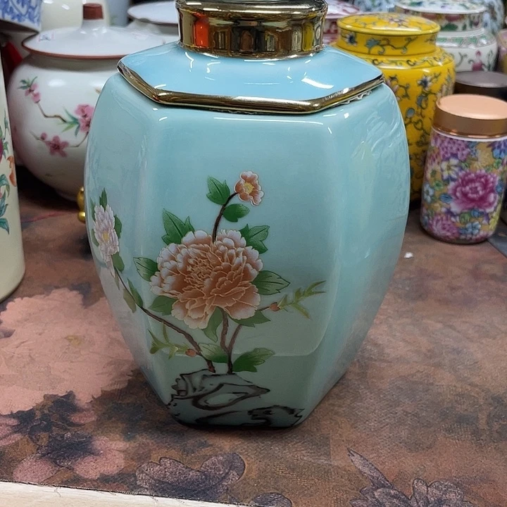陶瓷罐茶叶罐密封罐储物罐