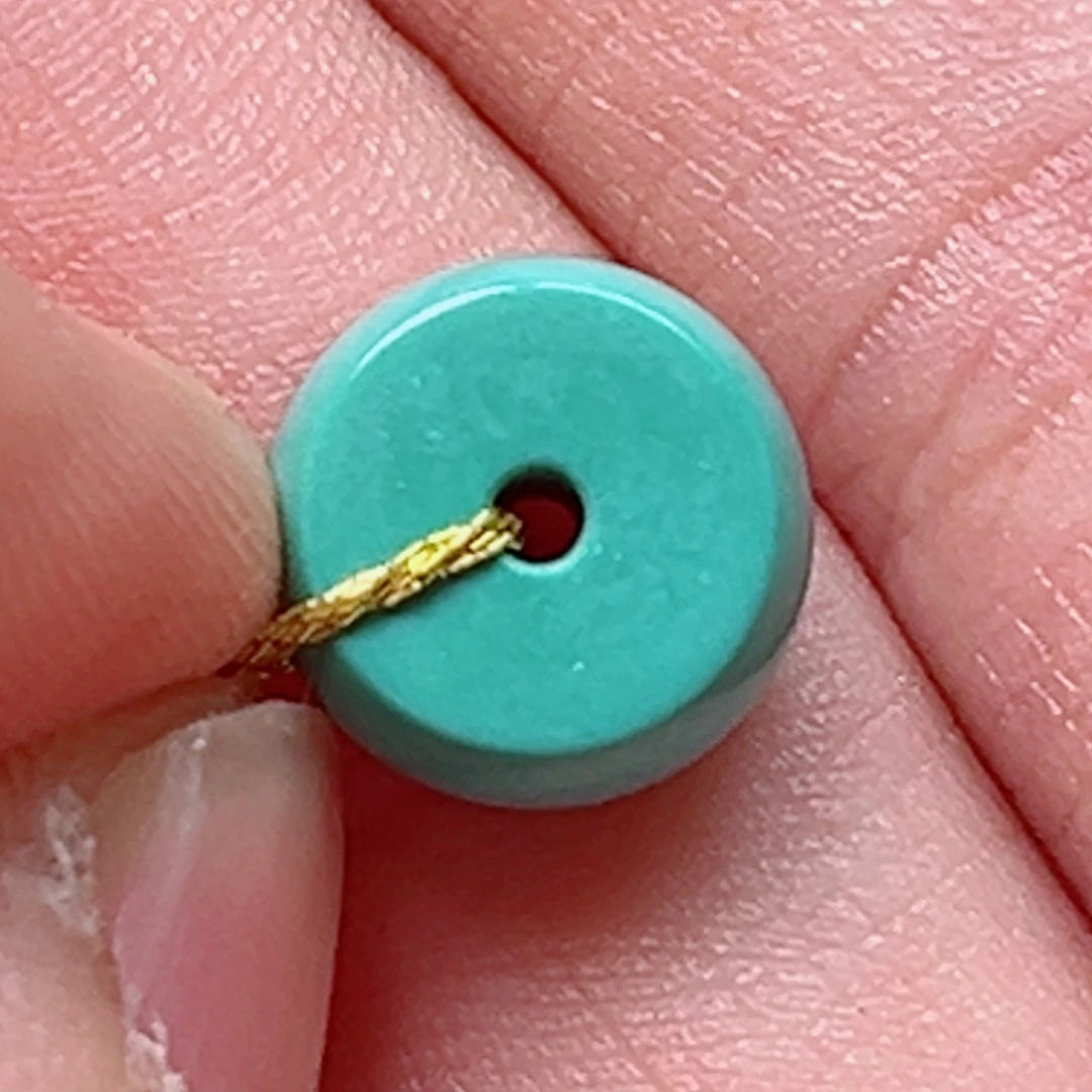 绿松石10.8墩子未镶嵌