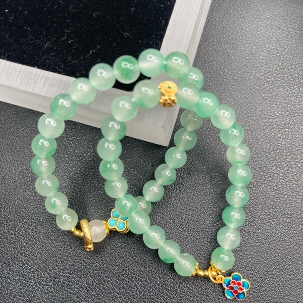 纯天然非洲翠卡8手串多样性拍一发一