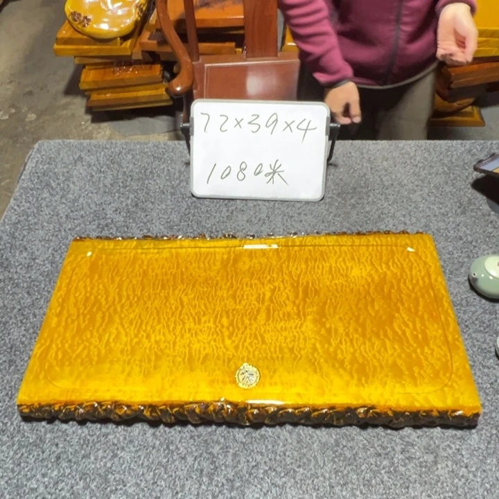 运***生楠木实木家具根雕茶盘