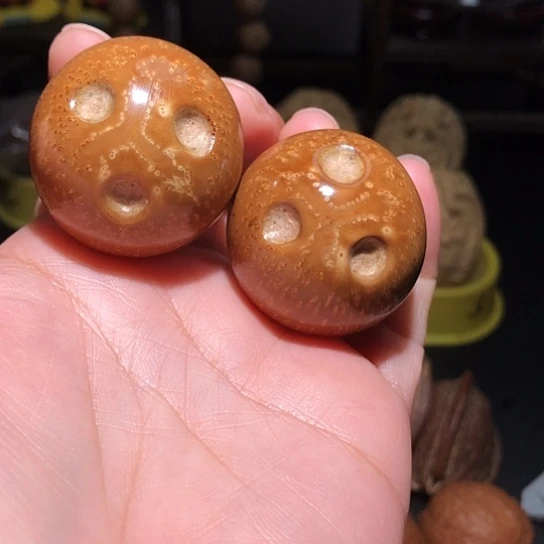 金刚菩提吊坠紫金鼠手球35