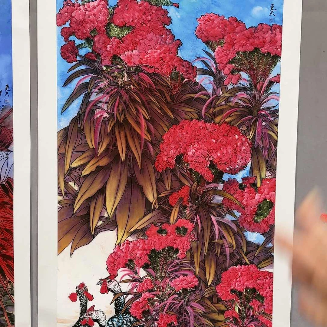 国画国画纯手绘作品请放心去藏