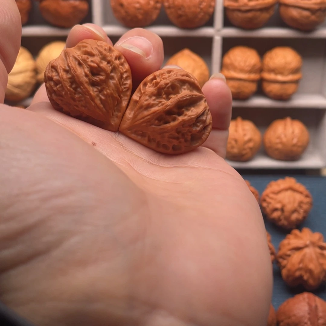 把件文玩核桃.**.红桃