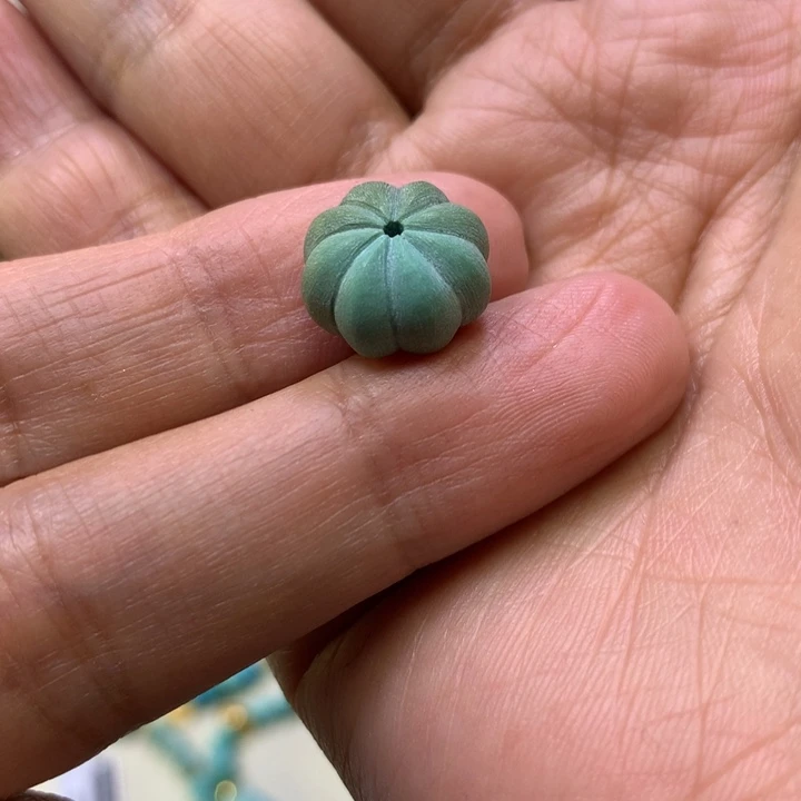 绿松石未镶嵌瓜珠