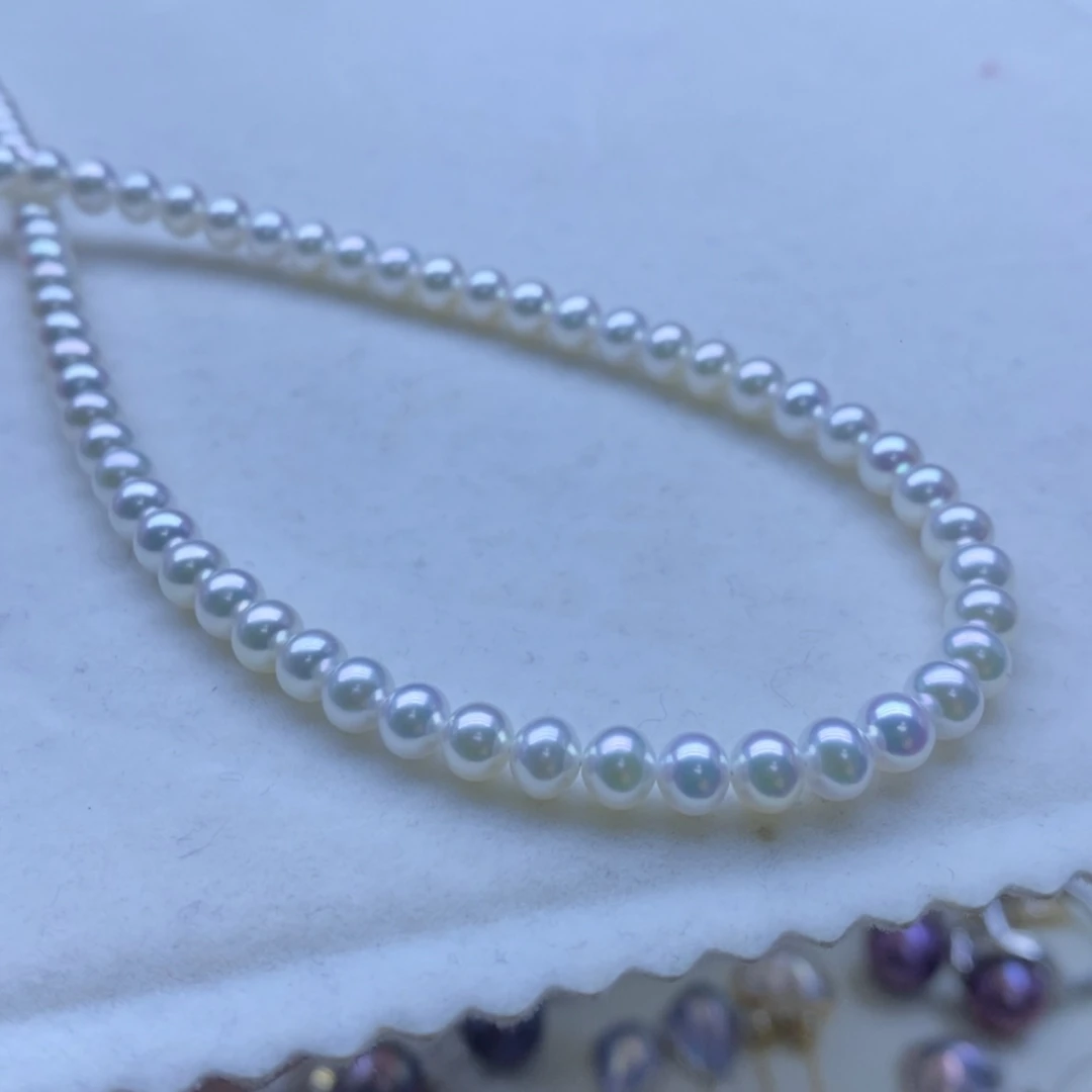 【闪购商品】淡水珍珠颈饰银S925镶嵌