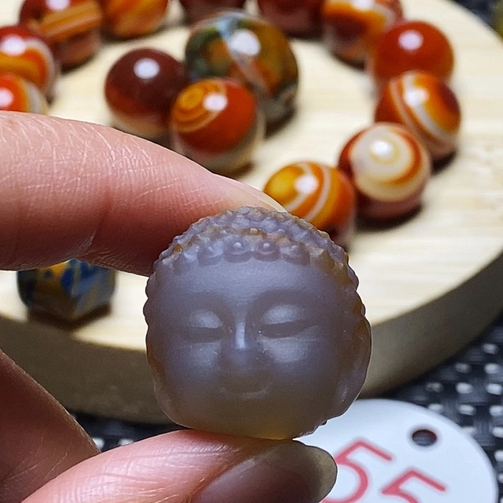 我***吖玛瑙/玉髓未镶嵌颈饰