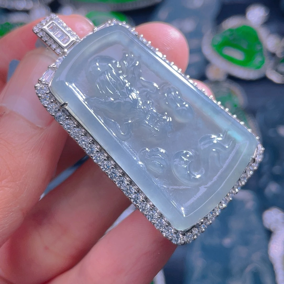 颈饰未镶嵌翡翠翡翠