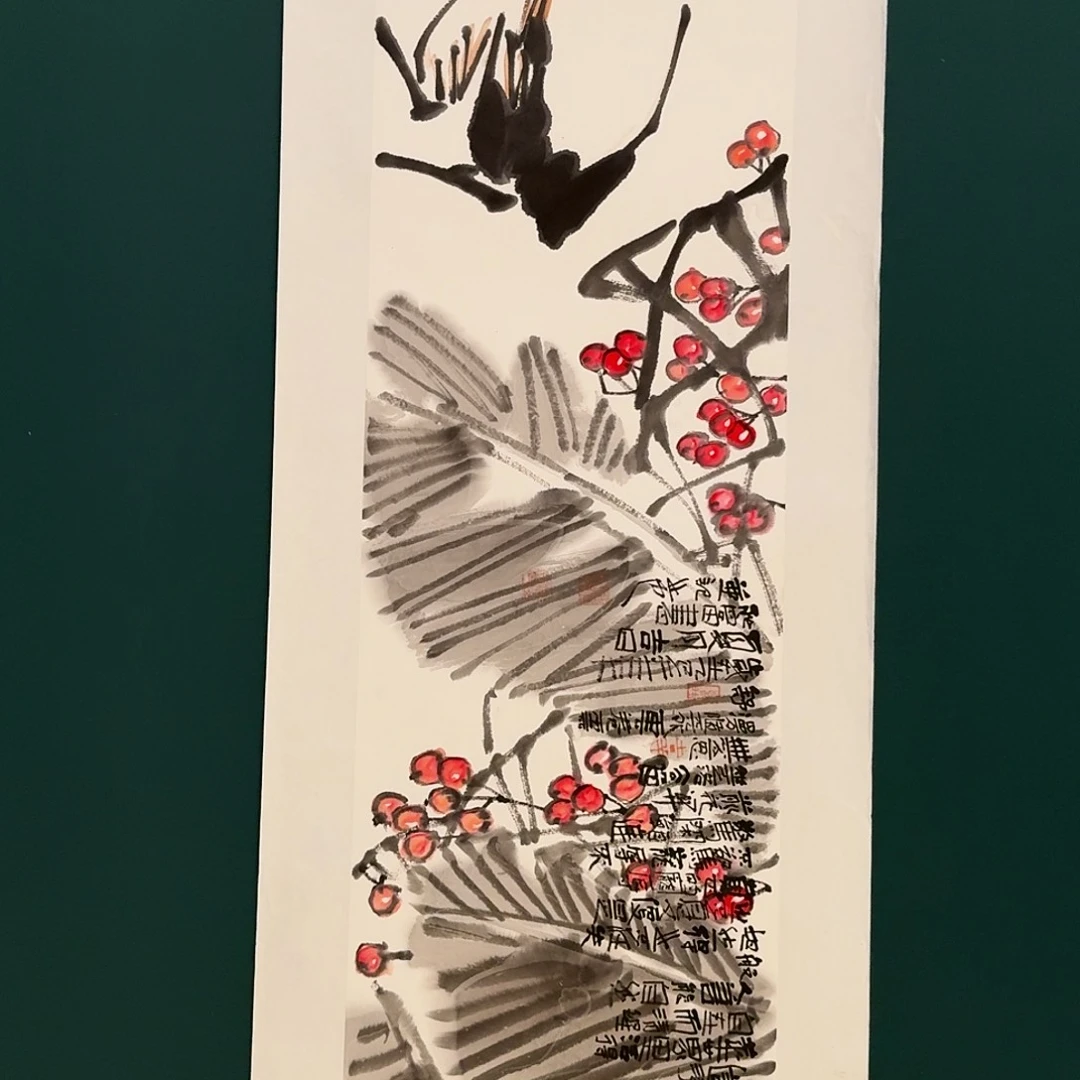 国画邹联富老师的作品