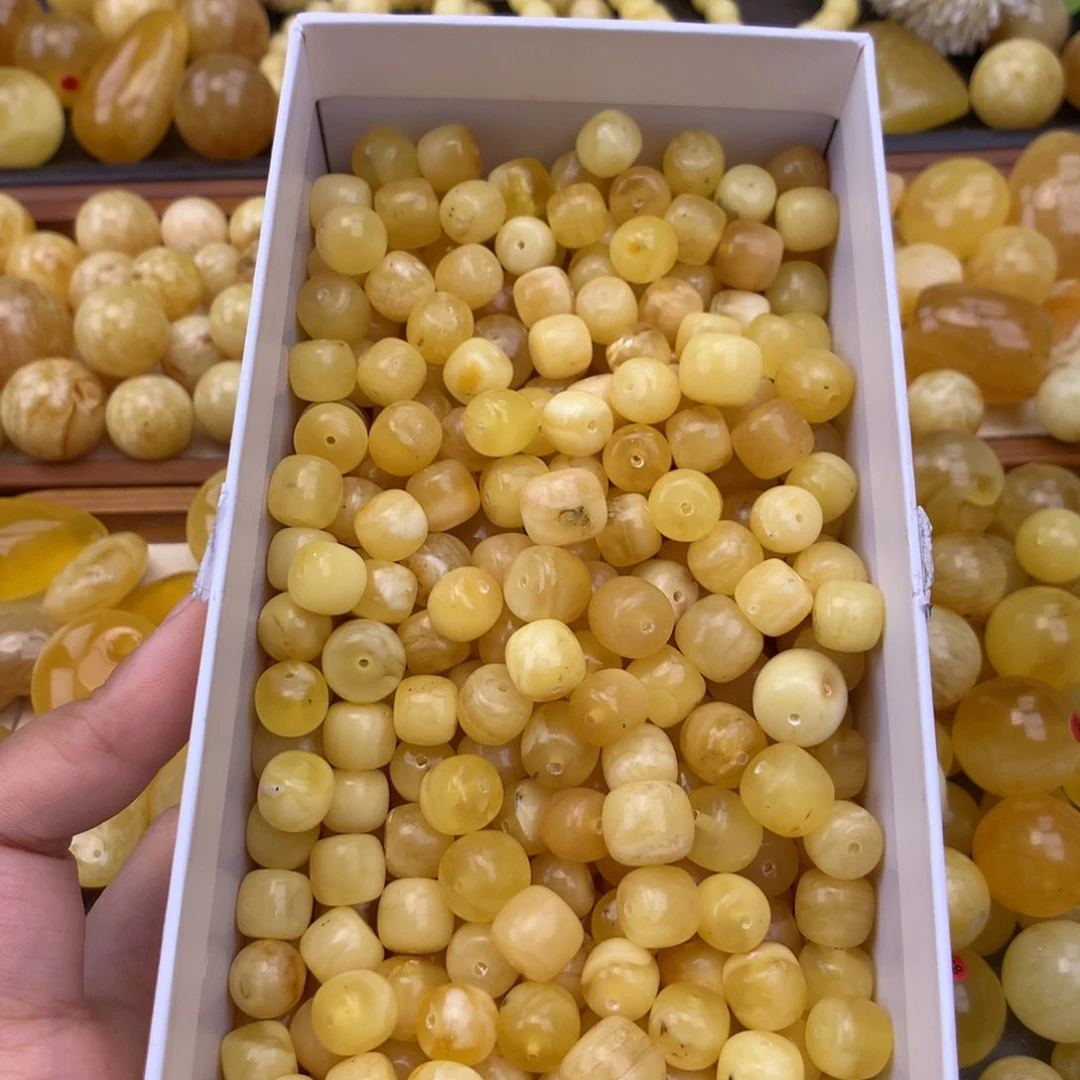 未镶嵌蜜蜡珠宝奇石10m随机发1