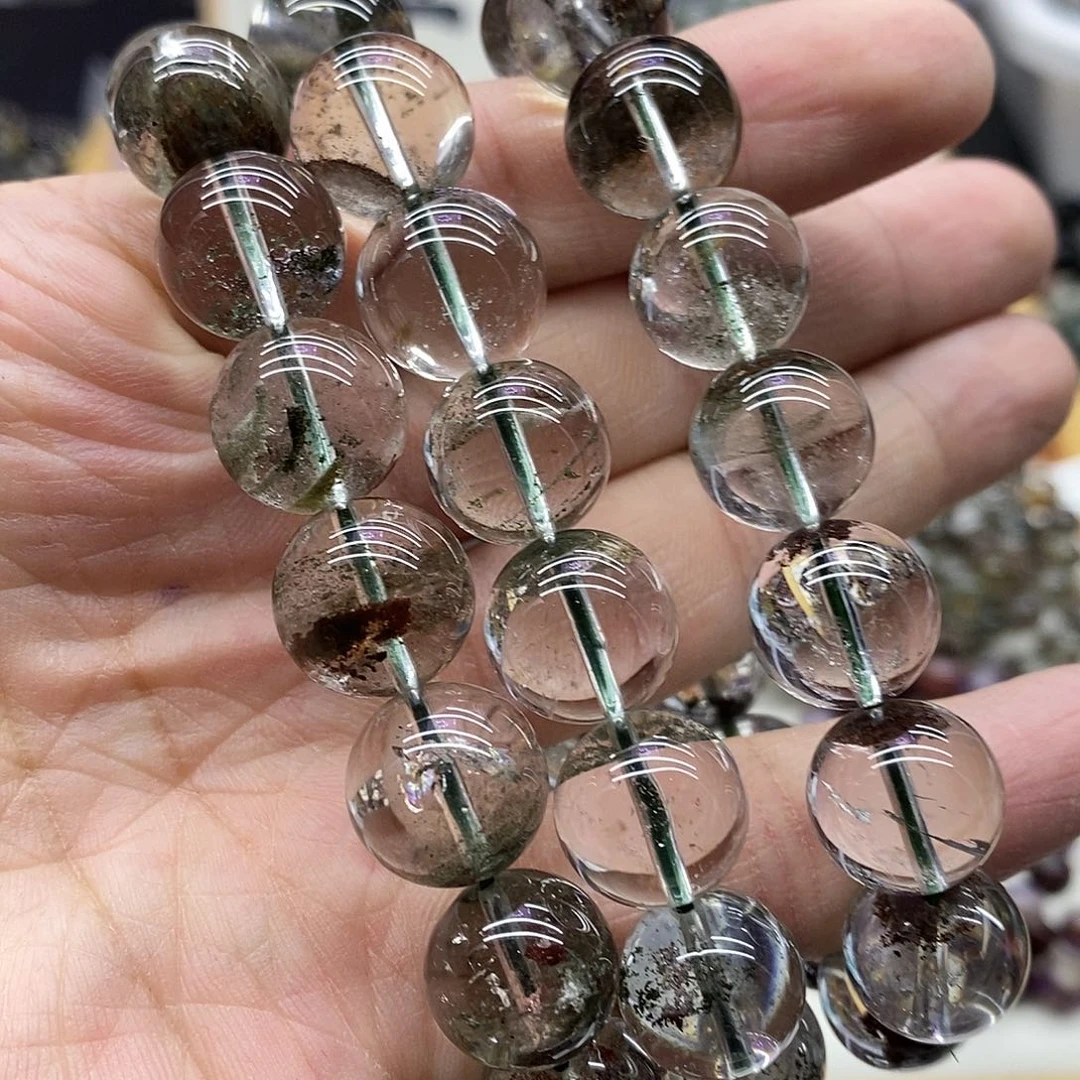 水晶手链未镶嵌多样性发货发一条