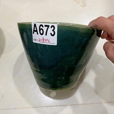 红陶景德镇手工艺品花盆