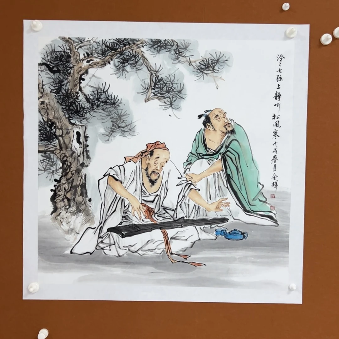 国画张金辉经典作品