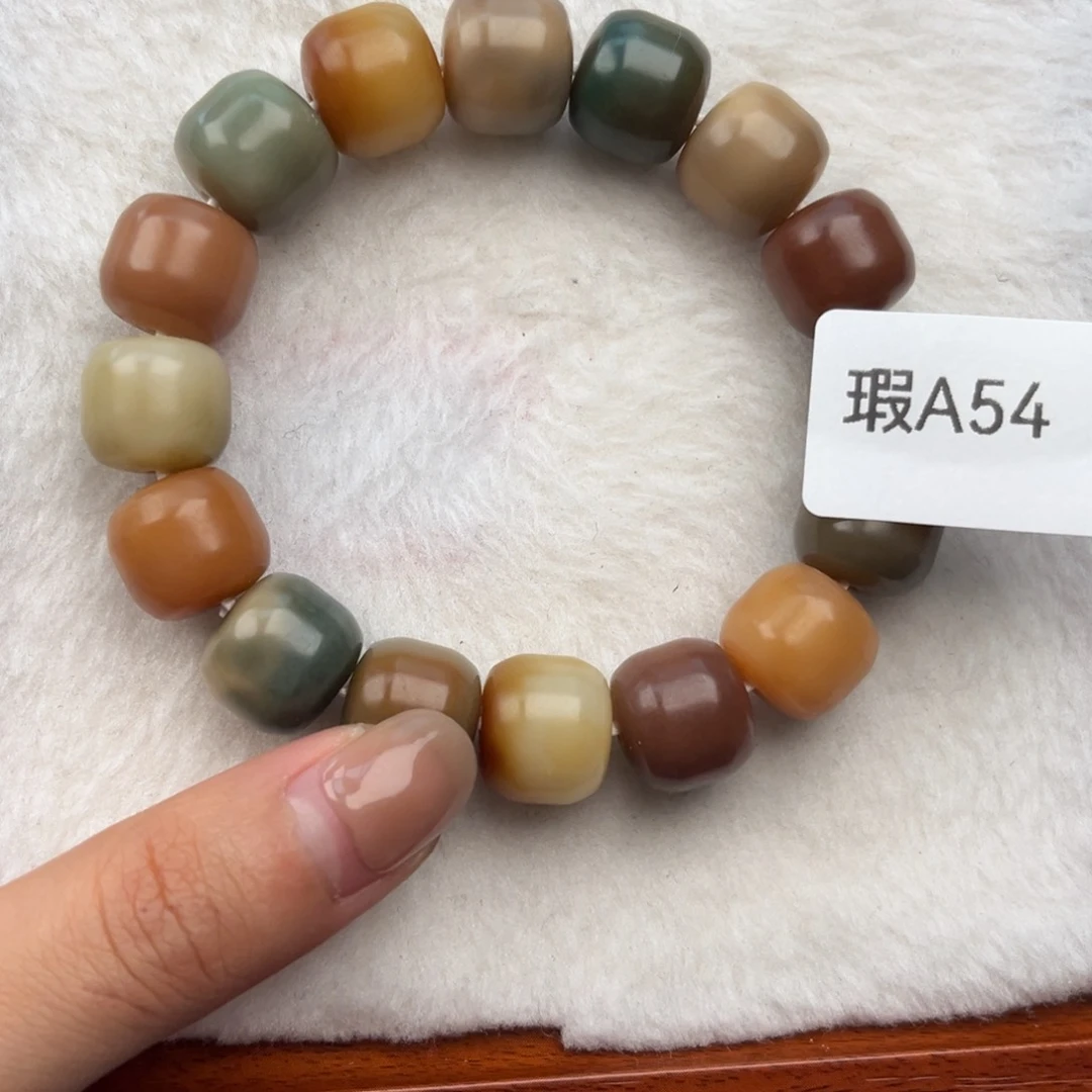 菩提根/象牙果吊坠絮*瑕A54汉堡珠12mm一串