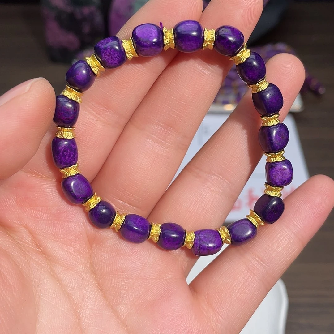 非金属diy原创7mm串珠手链