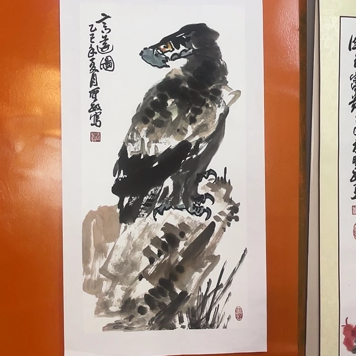 国画张圣敏先生纯手绘作品