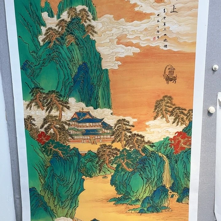 国画书画描金拓染金石传拓手写