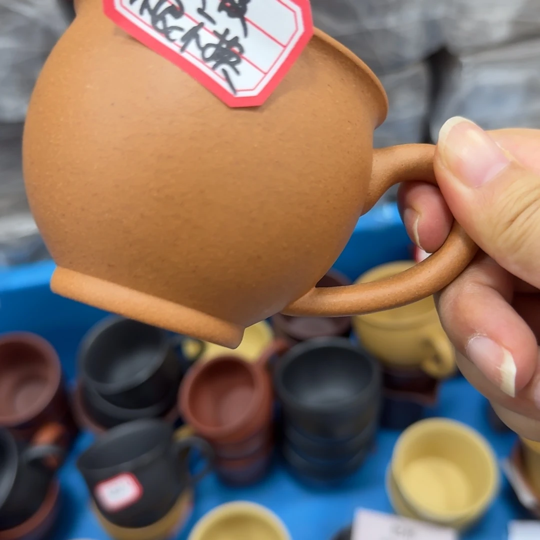 茶壶紫砂宜兴原矿老宕口黄金段