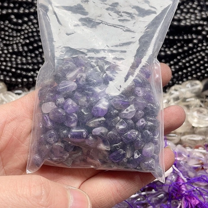 玛瑙/玉髓珠宝半成品未镶嵌一包紫水晶