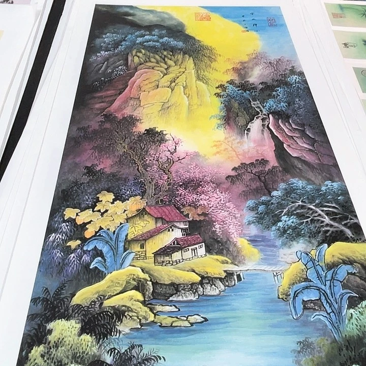 国画书画描金拓染金石传拓手写