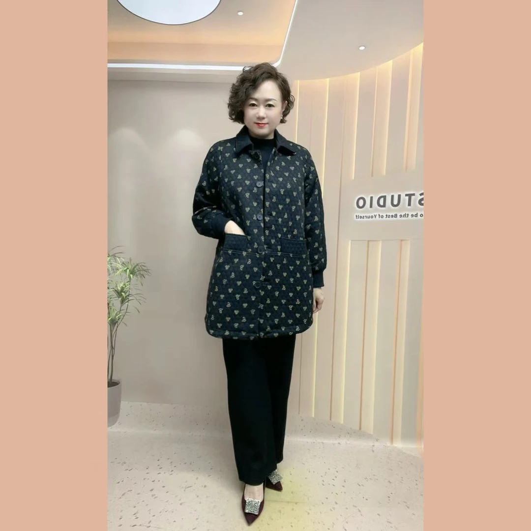 127#秋季休闲气质中款风衣