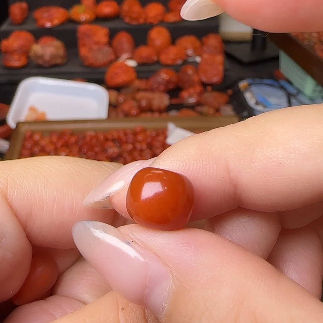 鲨****吊坠(不含链)未镶嵌南红玛瑙