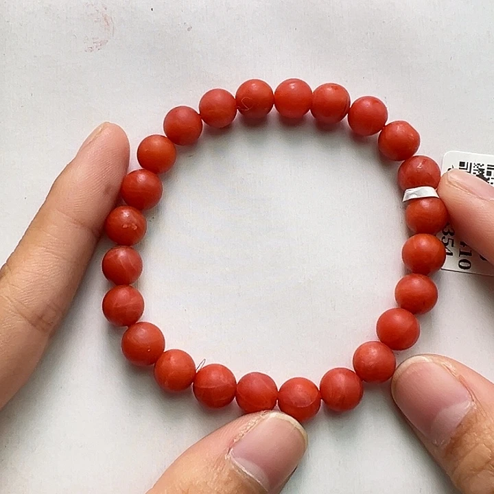 南红玛瑙多样性发一，卡8mm未镶嵌