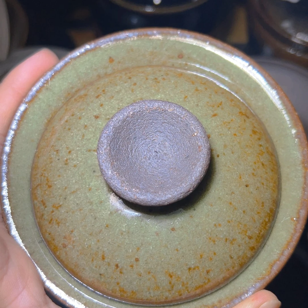 茶盏艺盏阁主人杯家里放漏173微瑕