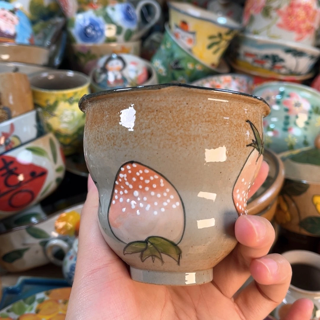 景德镇手工手绘杯