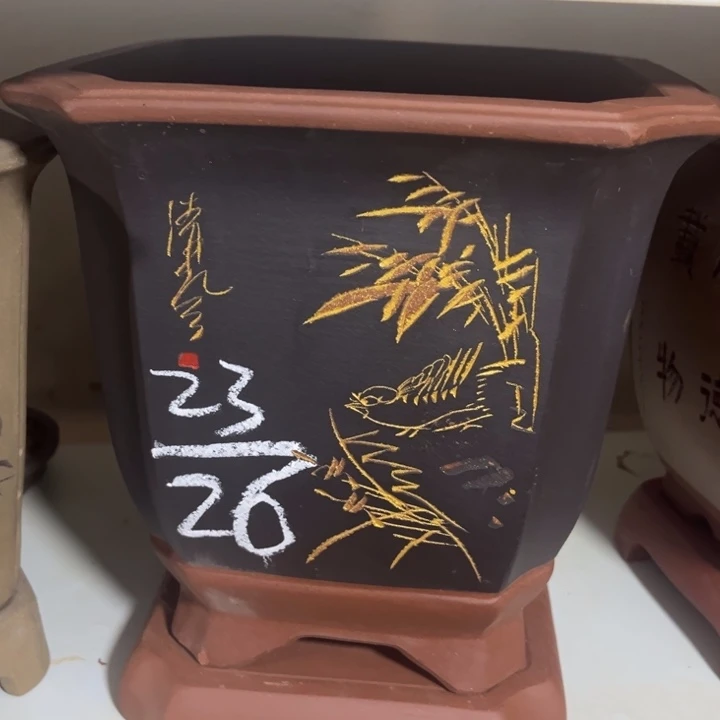 紫砂花盆宜兴紫砂