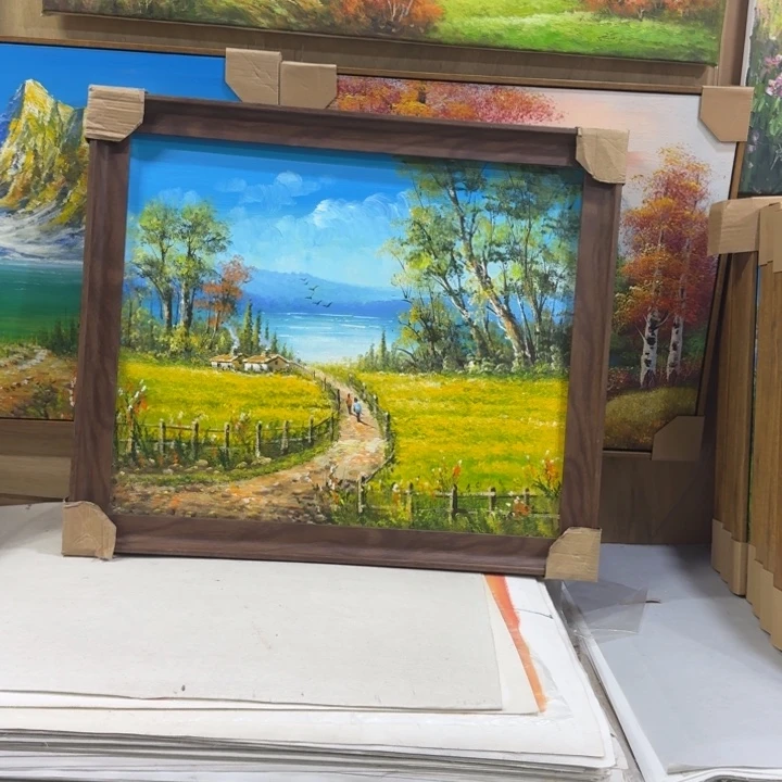 油画油画作品展等活动中