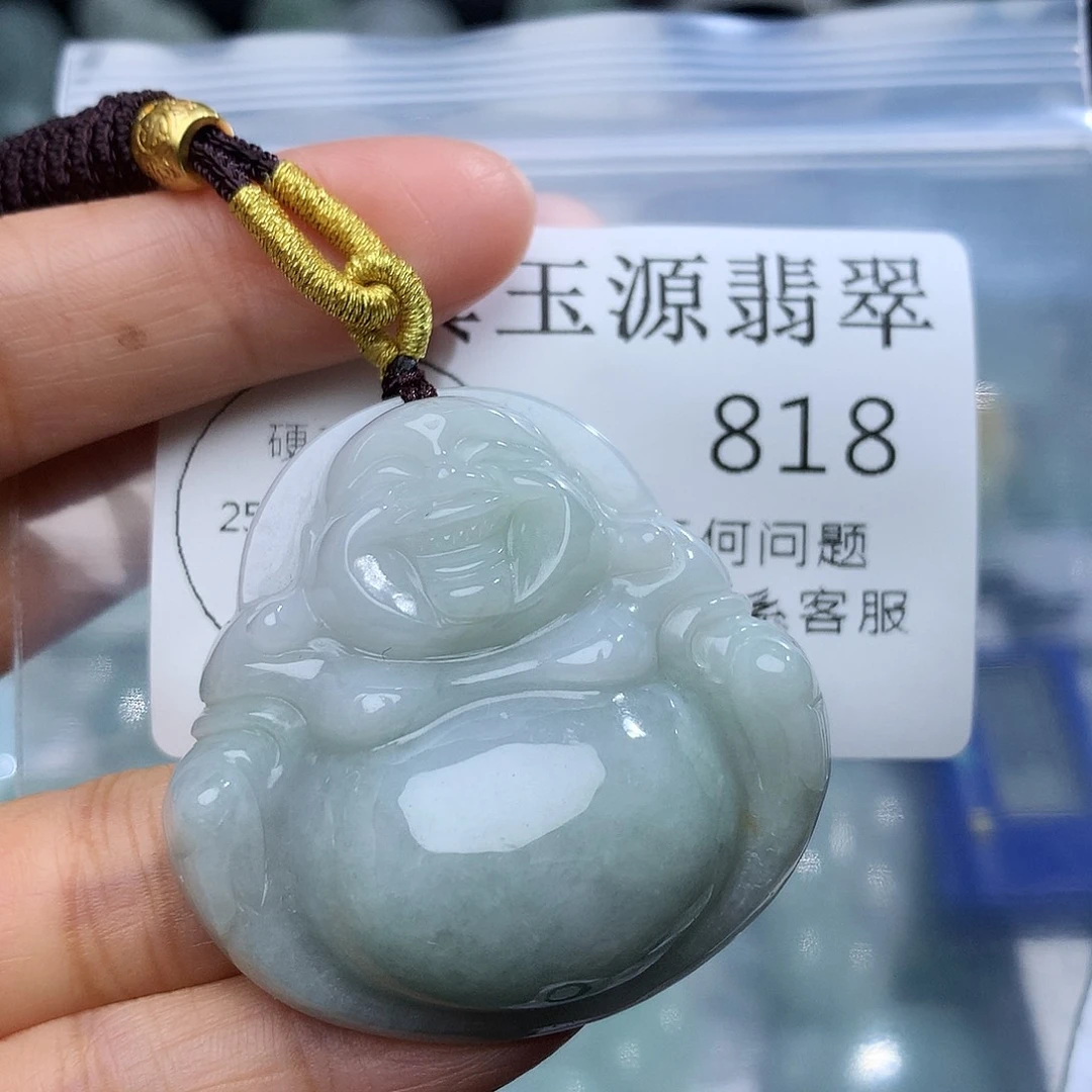 翡翠未镶嵌颈饰818
