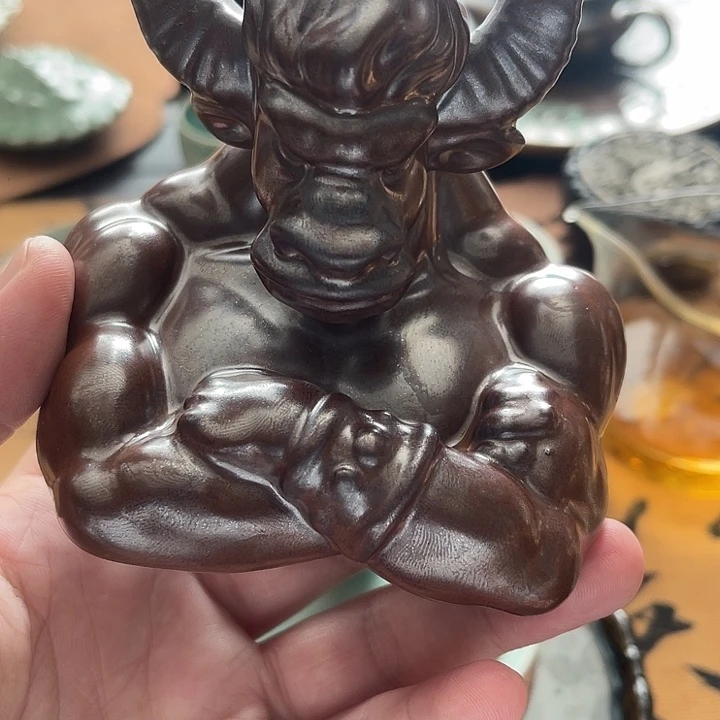 琉璃手工艺品龙泉青瓷茶宠