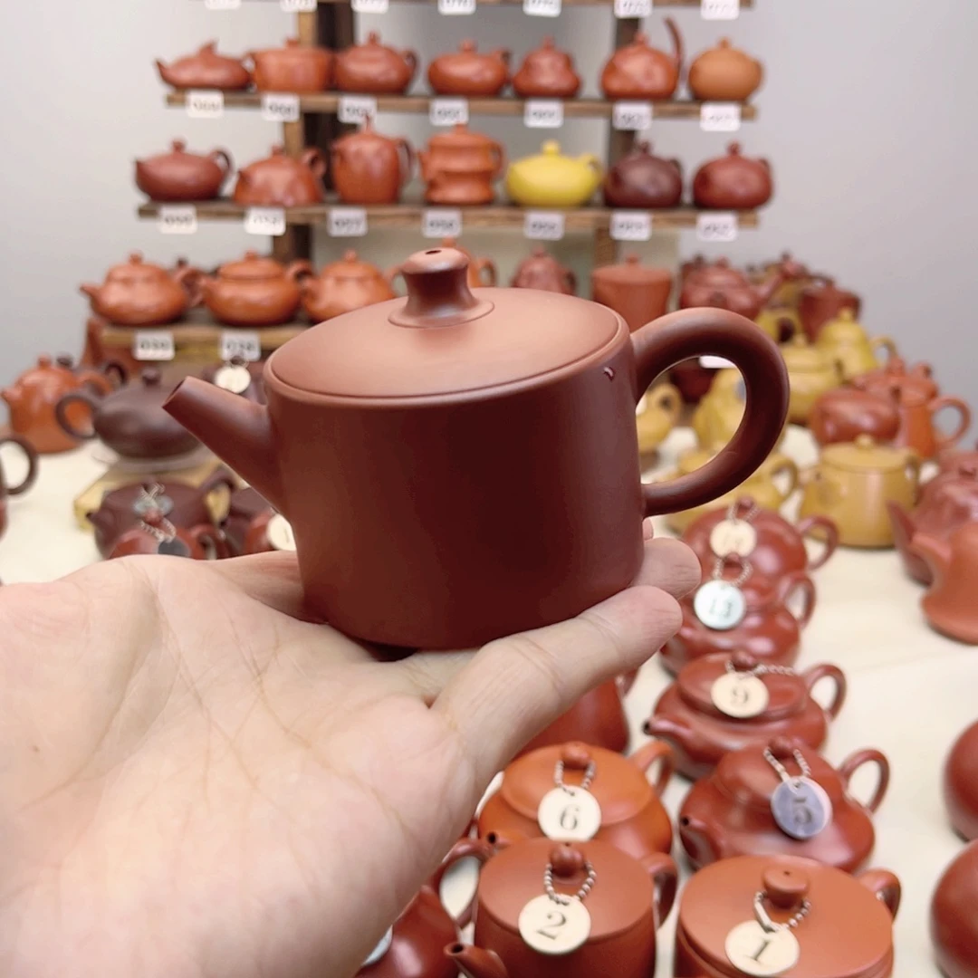 O***℡紫砂茶壶汉瓦125ml邱