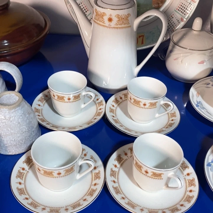 瓷片一厂茶具9头套