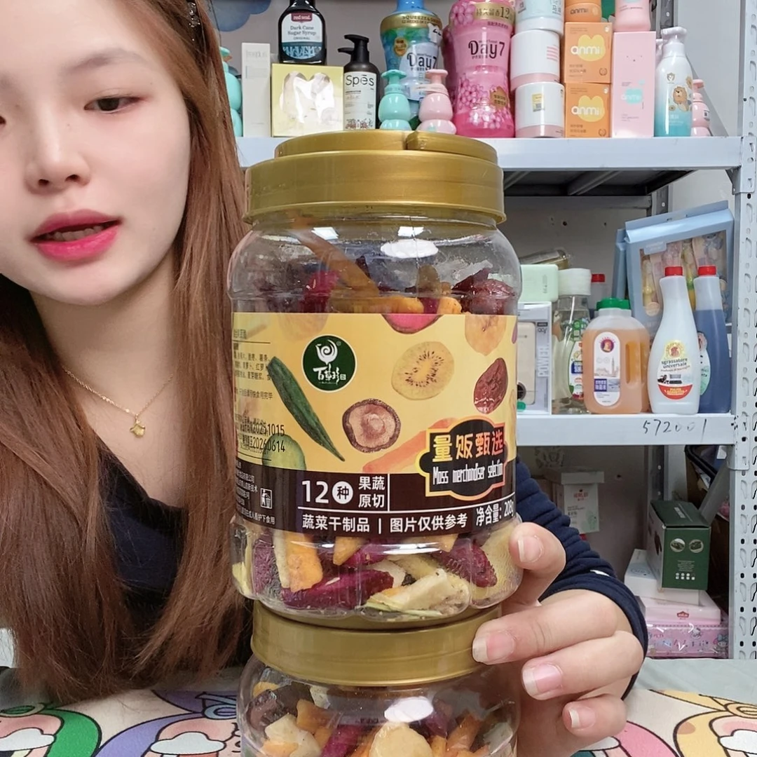 百草珍综合果蔬脆-1桶