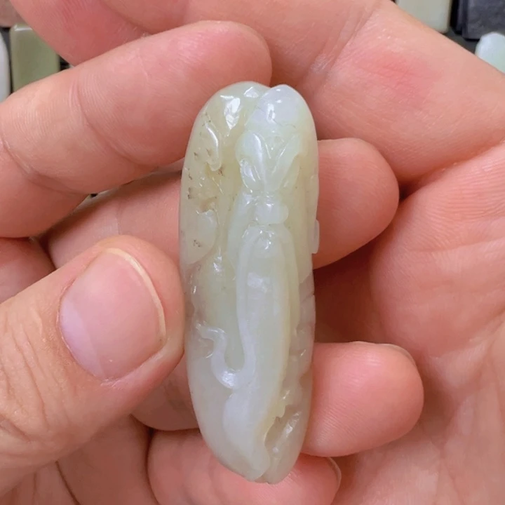 吊坠(不含链)未镶嵌和田玉