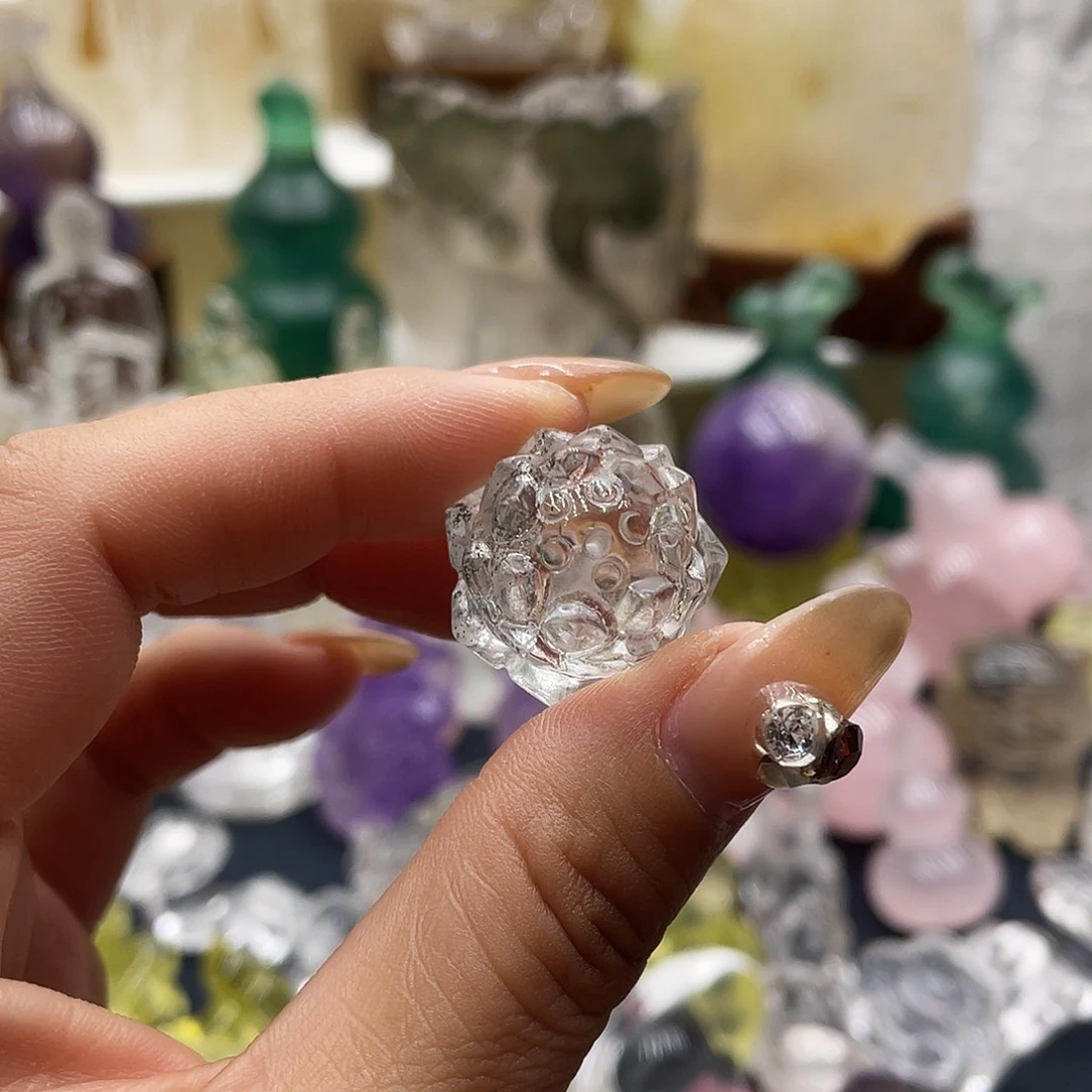 水晶珠宝半成品未镶嵌