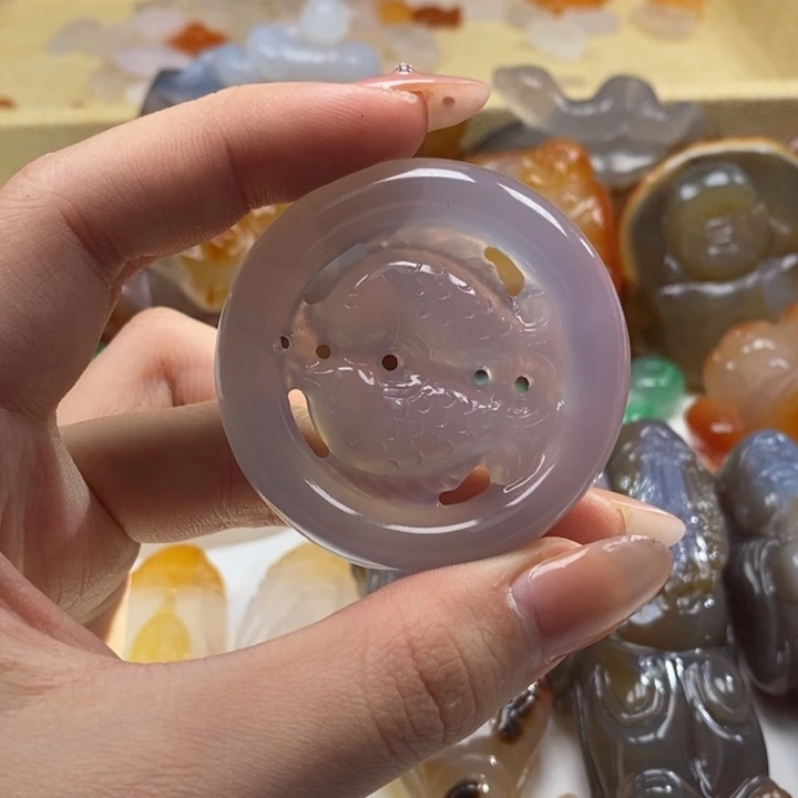 玛瑙/玉髓未镶嵌颈饰