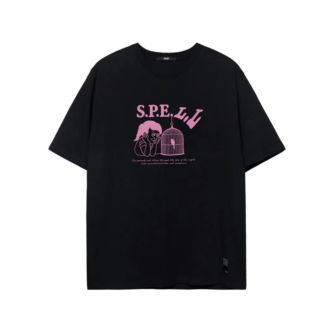 SP鸟笼短袖T恤/NO退换