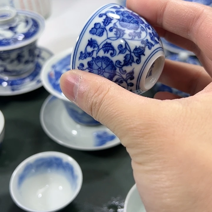 北****微瑕柴窑蛋壳薄胎