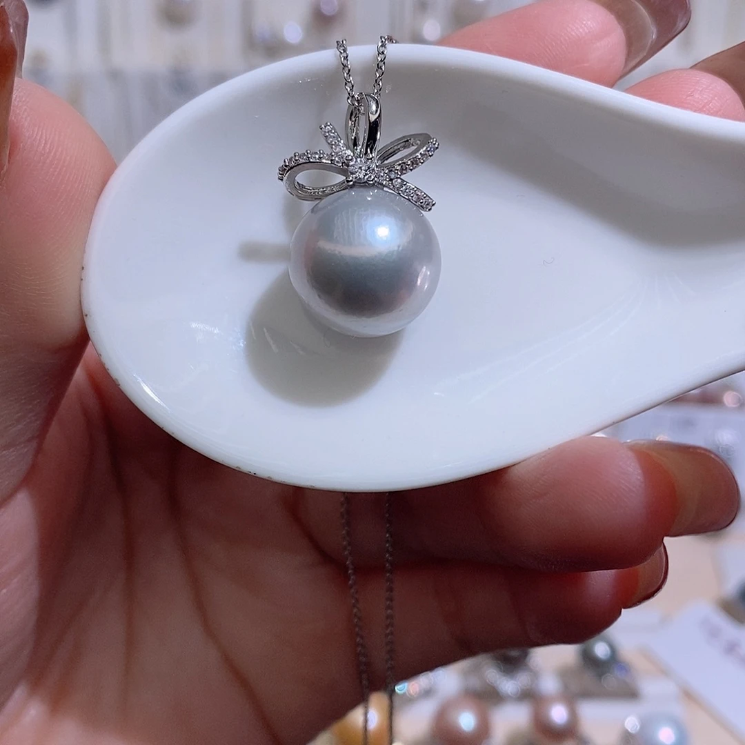 吊坠(赠链)未镶嵌淡水珍珠w14.8