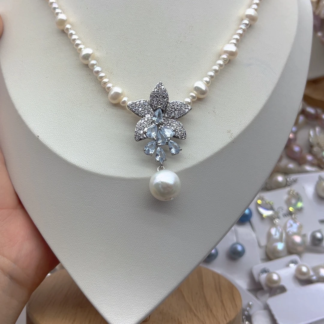 未镶嵌淡水珍珠颈饰