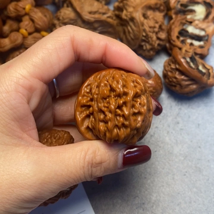 北***泪吊坠文玩核桃四座楼