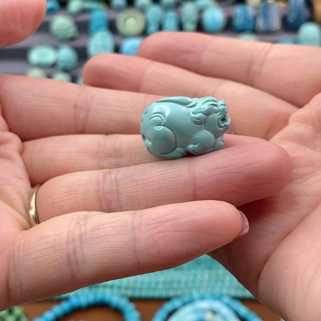 绿松石珠宝奇石未镶嵌