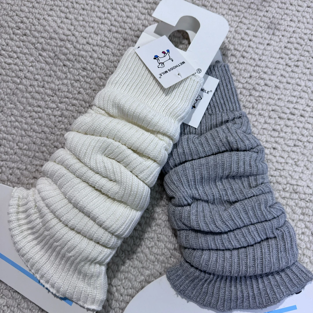 【有木socks】秋冬必备保暖堆堆袜套高级减龄时尚