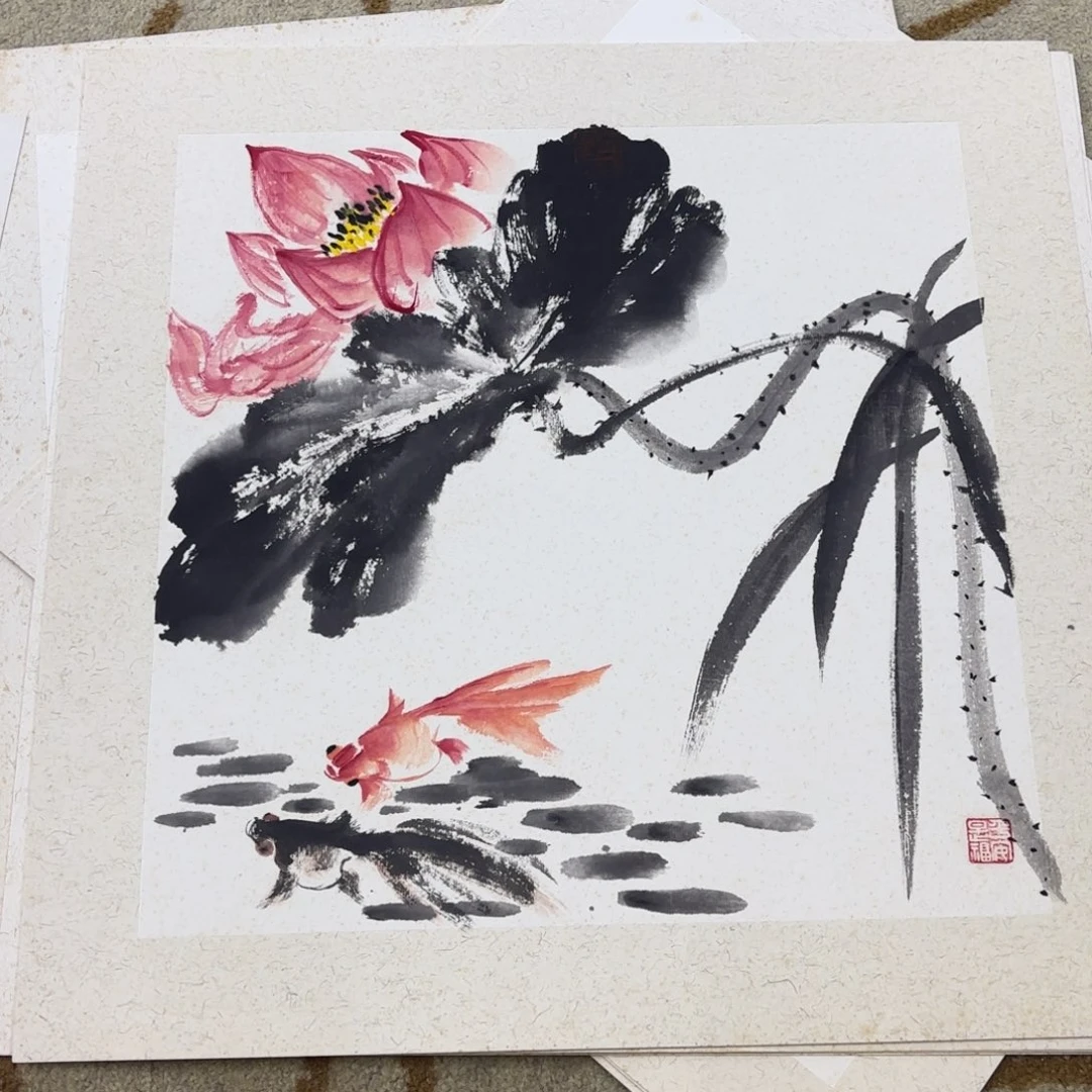 国画国画老师作品刘