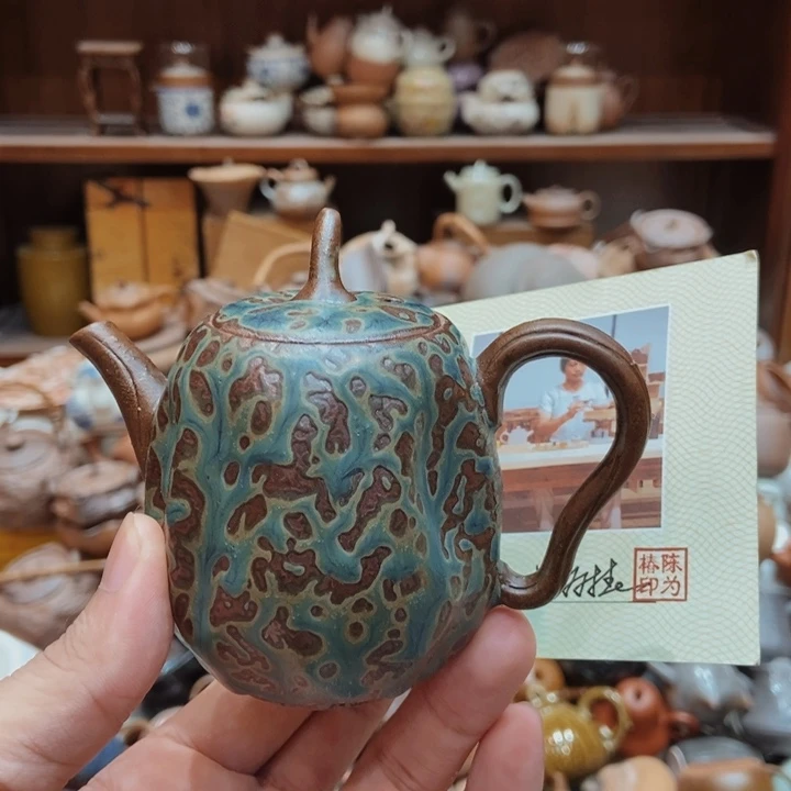 柴烧老岩泥高端茶器